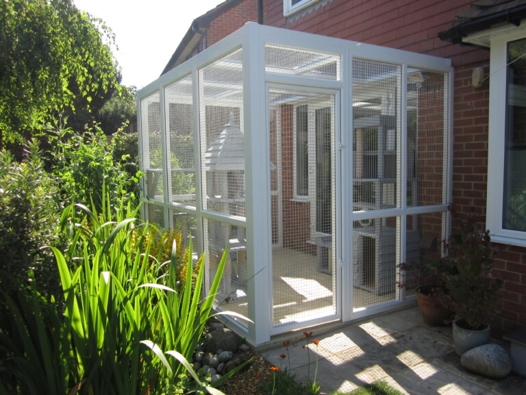 Cat Rescue Pens Catio Secure Run - Pedigree Pens Ltd